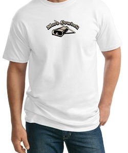 Drummer Shirt More Cowbell Funny Musician Adult Tall T-shirt