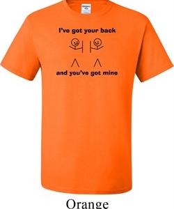Mens Funny Shirt I've Got Your Back Tall Tee T-Shirt