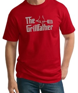 Mens Funny Shirt The Grill Father Tall Tee T-Shirt