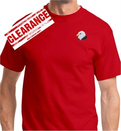 Men's American Blad Eagle Patch T-shirt - Clearance