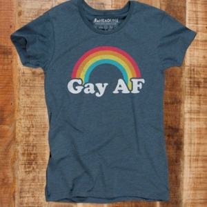 Gay AF Women's Cotton/Poly T-Shirt