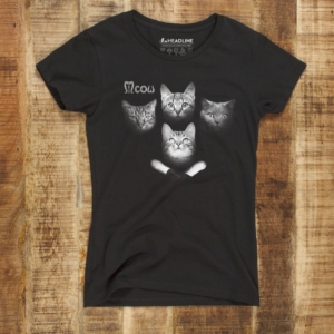Meowhemian Catsody Women's 100% Cotton T-Shirt