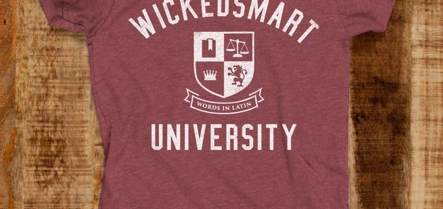 Wickedsmart University Women's Cotton/Poly T-Shirt