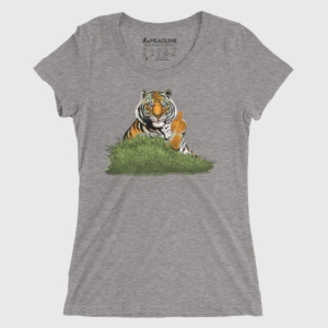 Angry Tiger Women's Cotton/Poly T-Shirt