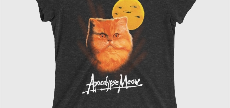 Apocalypse Meow Women's Cotton/Poly T-Shirt