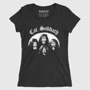 Cat Sabbath Women's Cotton/Poly T-Shirt