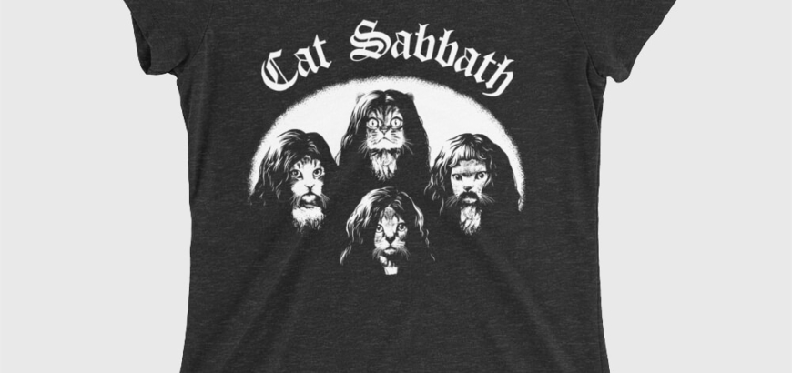 Cat Sabbath Women's Cotton/Poly T-Shirt