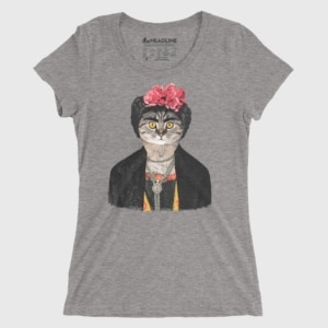 Frida Gato Women's Cotton/Poly T-Shirt