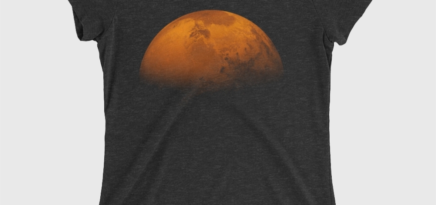 Get Your Ass to Mars Women's Cotton/Poly T-Shirt