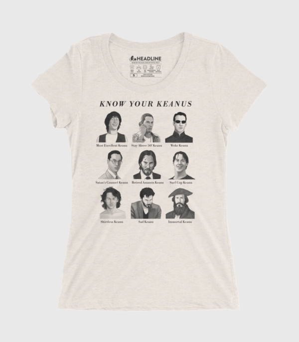 Know Your Keanus Women's Cotton/Poly T-Shirt