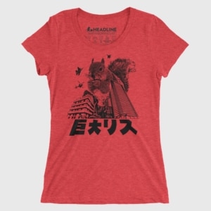 Squirrelzilla Women's Cotton/Poly T-Shirt