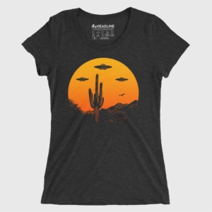 UFO Country Women's Cotton/Poly T-Shirt