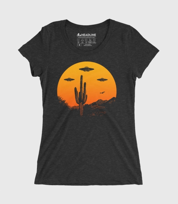 UFO Country Women's Cotton/Poly T-Shirt