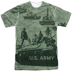 Army Shirt Tank Up Sublimation T-Shirt Front/Back Print