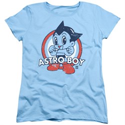 Astro Boy Womens Shirt Target Light Blue T-Shirt