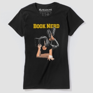 Book Nerd Women's 100% Cotton T-Shirt