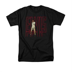 Elvis Presley Shirt 68 Album Black T-Shirt