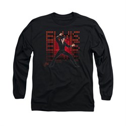 Elvis Presley Shirt 69 Anime Long Sleeve Black Tee T-Shirt