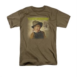 Elvis Presley Shirt Country Safari Green T-Shirt