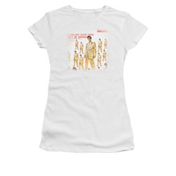 Elvis Presley Shirt Juniors 50 Million White T-Shirt