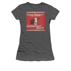 Elvis Presley Shirt Juniors At His Greatest Charcoal T-Shirt