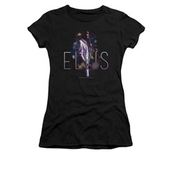 Elvis Presley Shirt Juniors Dream State Black T-Shirt