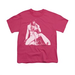 Elvis Presley Shirt Kids Please Love Me Hot Pink T-Shirt