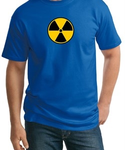 Fallout Shirt Radioactive Radiation Symbol Adult Tall T-shirt