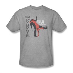 Hai Karate Shirt Your Name Athletic Heather T-Shirt